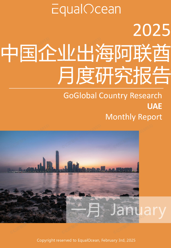 EqualOcean：中国企业出海阿联酋月度研究报告（2025年1月）