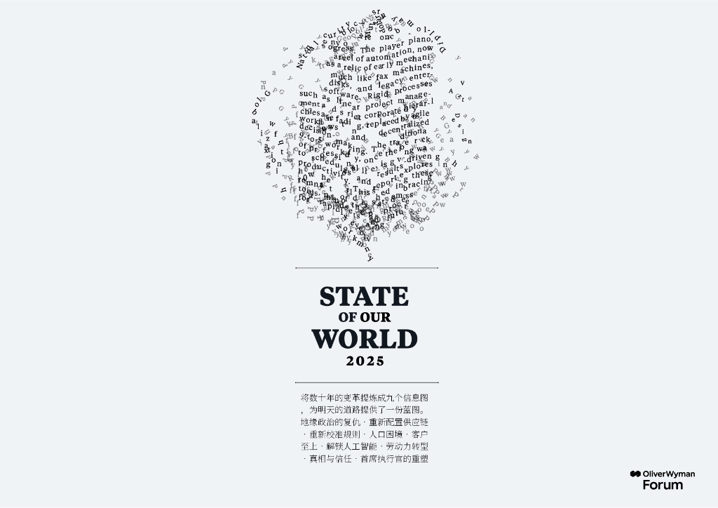 奥纬论坛：寰球变局 前瞻2025——世界的变与不变：影响全球商业的重要趋势报告