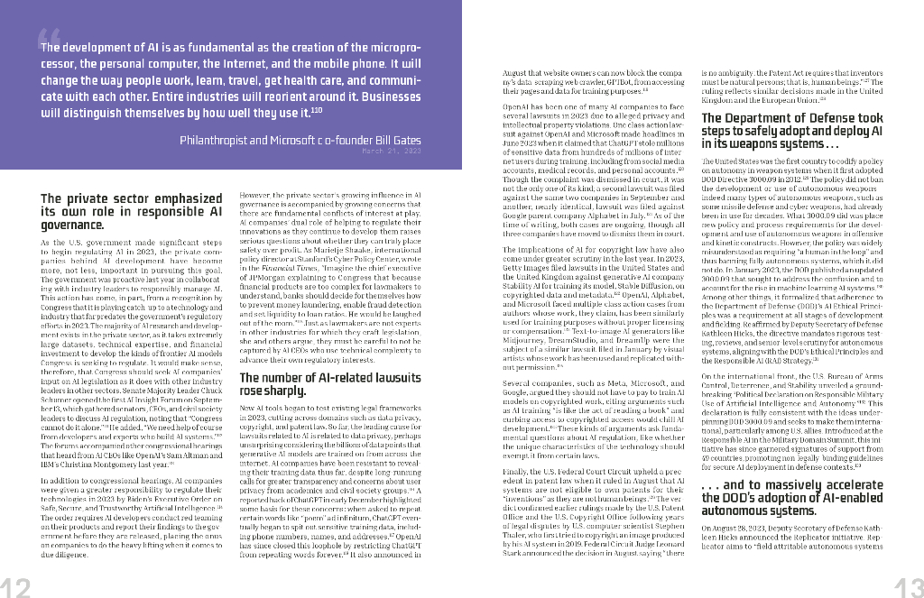 美国战略与国际研究中心：2024年人工智能（AI）政策预测报告（英文版）_第10页