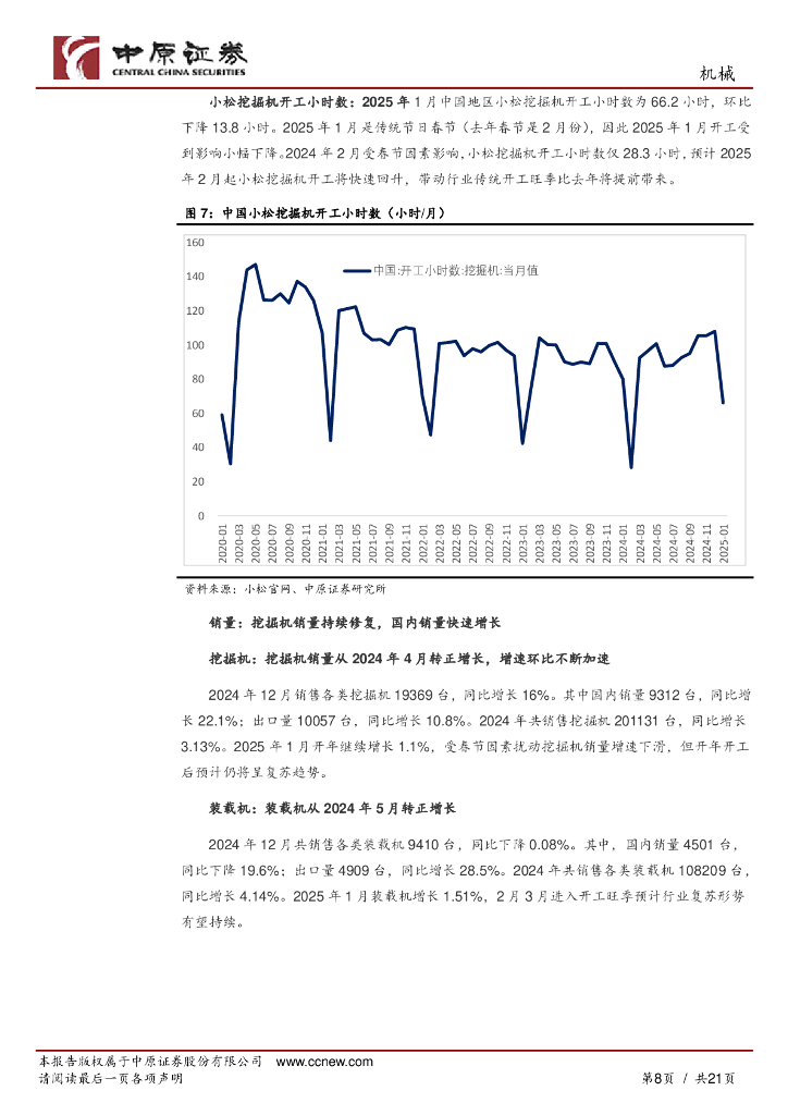 中原证券：机械行业月报：人工智能主题持续，继续推荐人形机器人、算力设备相关板块_第8页