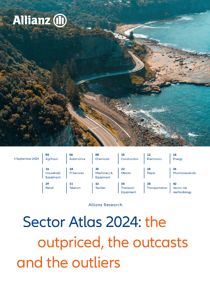 Allianz安联：2024年行业地图集：被挤压的、被边缘化的以及被赋能的行业报告（英文版）