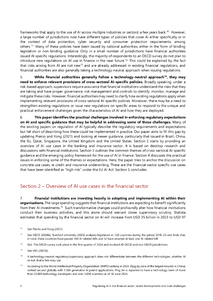 国际清算银行：2024年金融领域中的人工智能监管报告：近期发展与主要挑战（英文版）_第7页