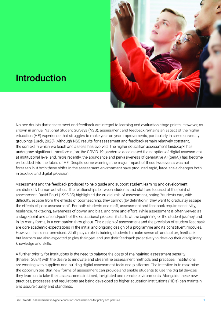 JISC：2025年高等教育评估趋势报告：政策和做法考虑（英文版）_第3页