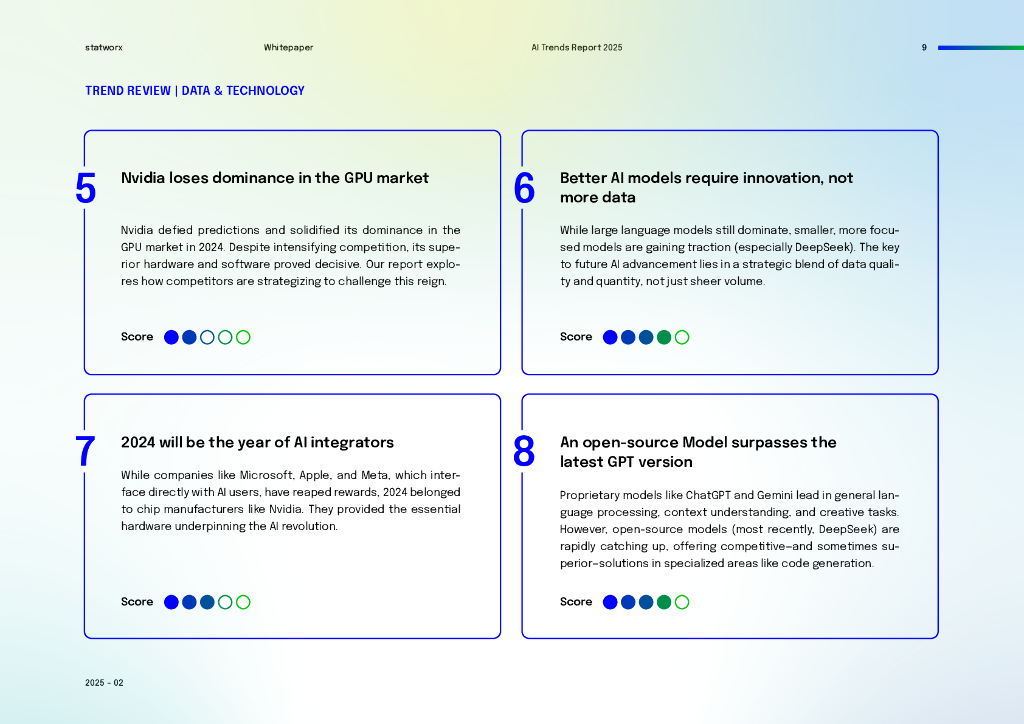 Statworx：2025年人工智能（AI）趋势报告-五大关键领域（英文版）_第9页