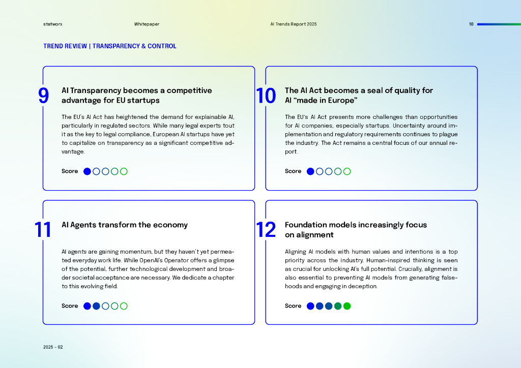 Statworx：2025年人工智能（AI）趋势报告-五大关键领域（英文版）_第10页