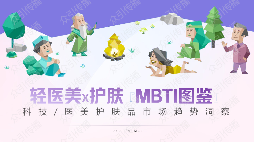 By MGCC：2023年轻医美&护肤MBTI图鉴-科技/医美护肤市场洞察报告