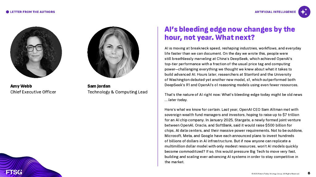 未来今日研究所（FTSG）：2025年科技趋势报告-第18版 人工智能（英文版）_第6页