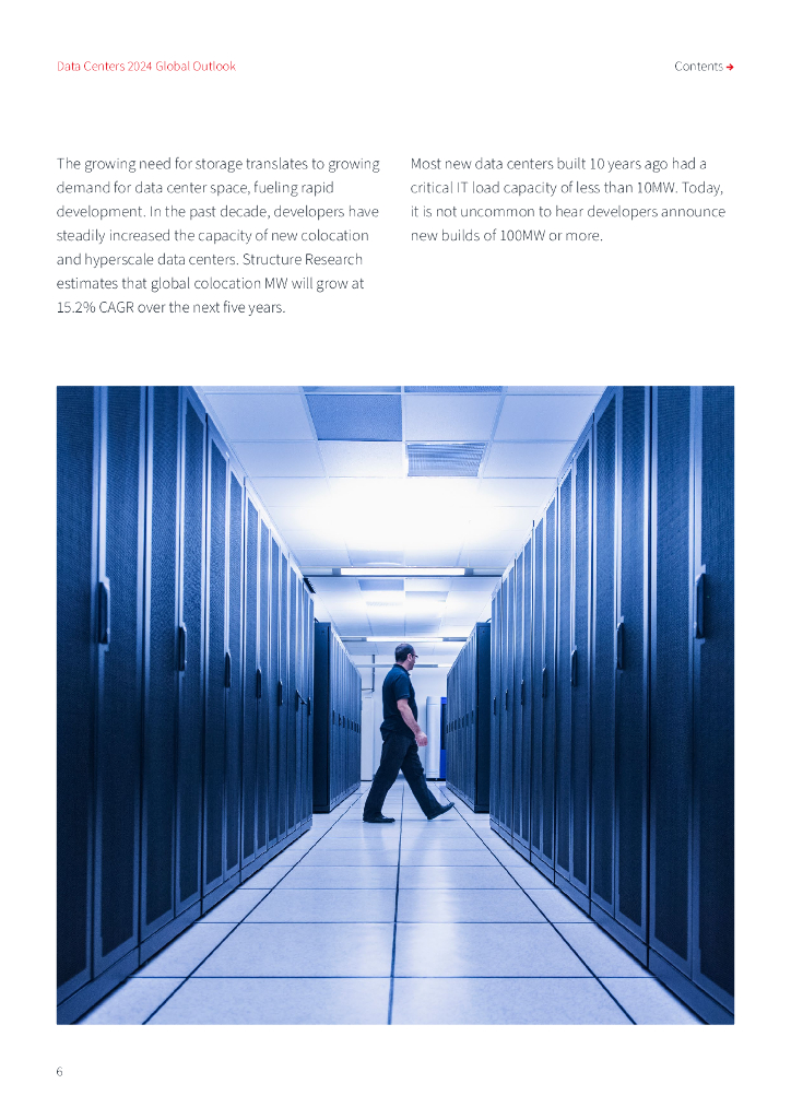 仲量联行：数据中心-2024年全球展望报告 人工智能和绿色能源转型将带来新的挑战和机遇（英文版）_第6页