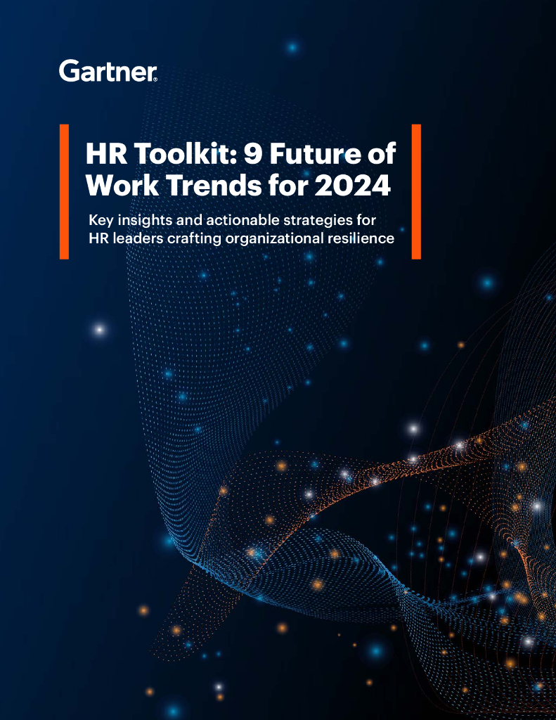Gartner：2024年9大未来工作趋势报告-人力资源工具包（英文版）
