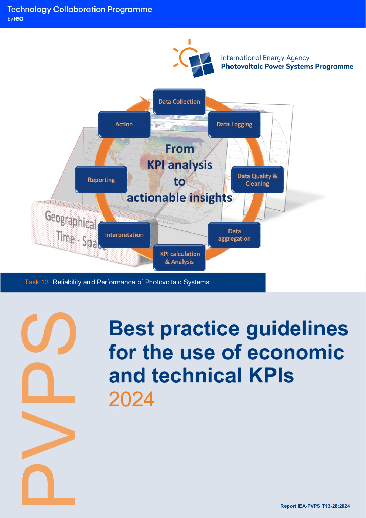 IEA PVPS：2024年光伏系统经济与技术关键绩效指标（KPI）使用最佳实践指南报告（英文版）