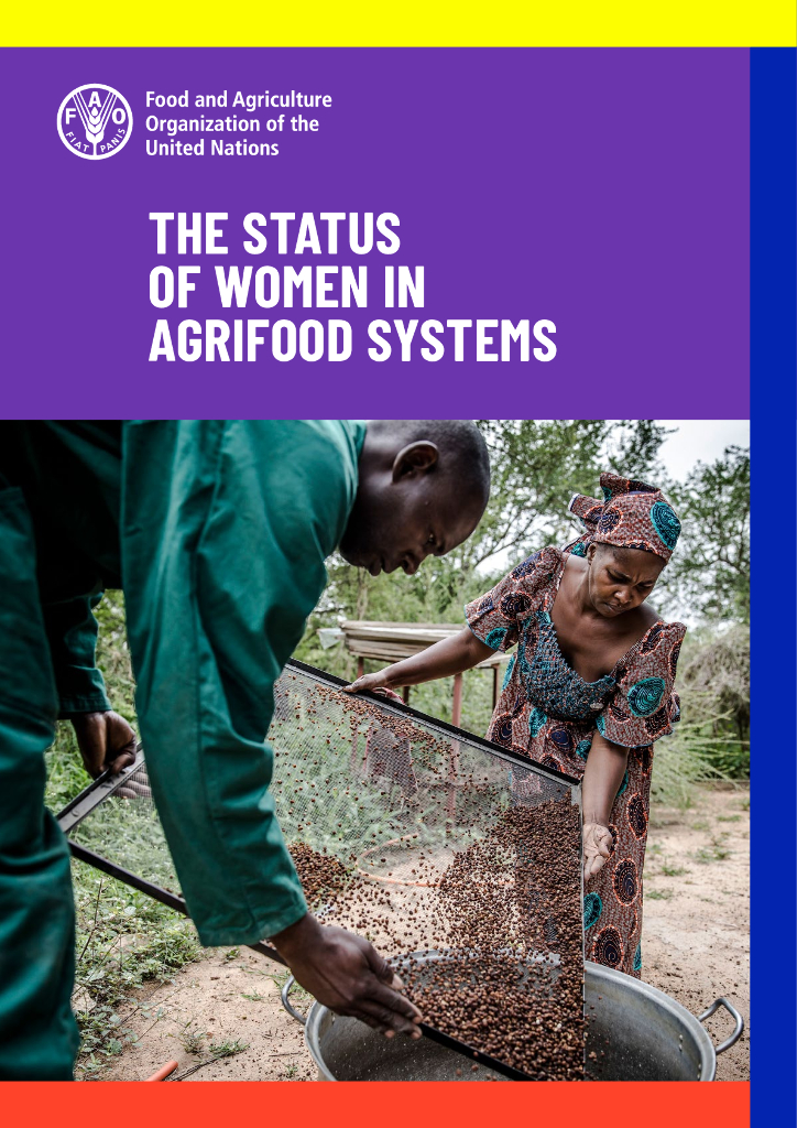 FAO联合国粮农组织：2023年农业食品系统中的妇女地位报告（英文版）