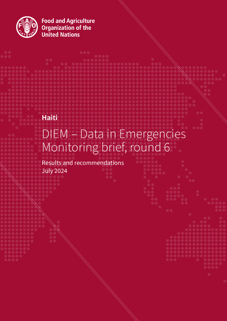 FAO联合国粮农组织：2024年海地：DIEM-紧急监测简介中的数据报告（英文版）