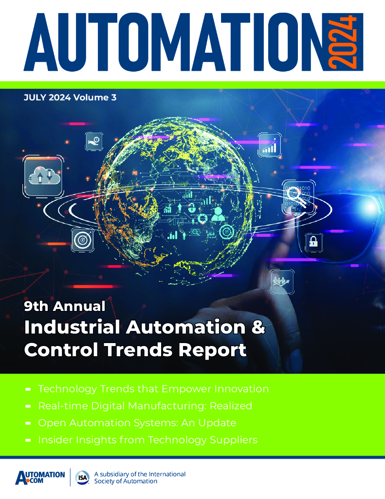 Automation：2024年第九届年度工业自动化与控制趋势报告（英文版）海报