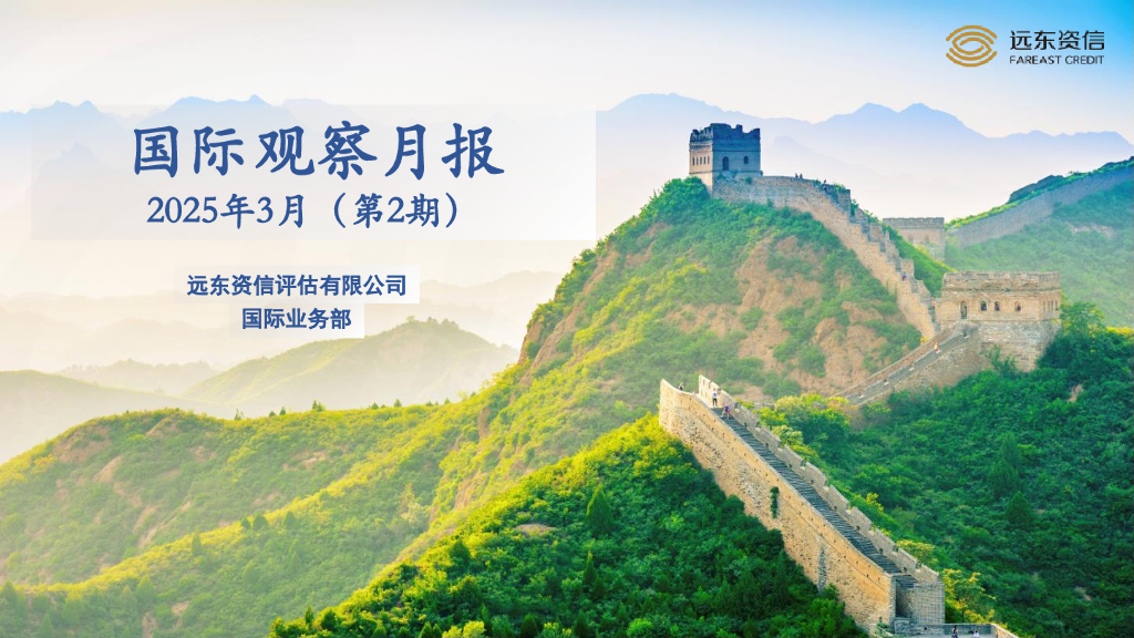 远东资信：国际观察月报-2025年3月（第2期）海报