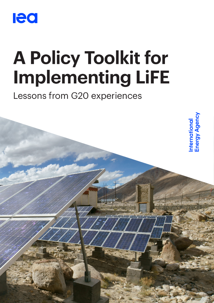国际能源署IEA：2023年实施LiFE的政策工具包报告（英文版）