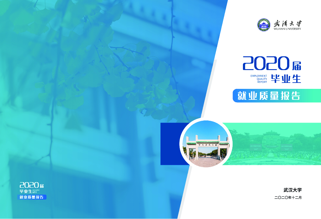 武汉大学2020届毕业生就业质量报告