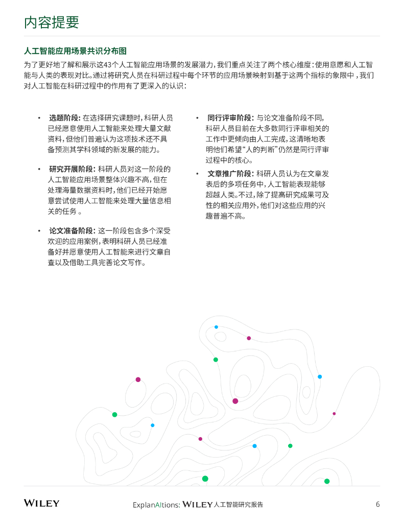 WILEY：2024年人工智能研究报告_第6页
