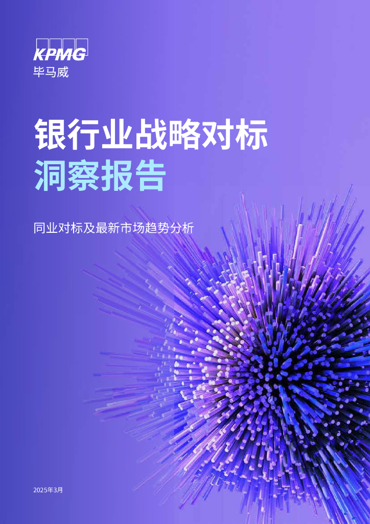 毕马威：2025年银行业战略对标洞察报告——同业对标及最新市场趋势分析