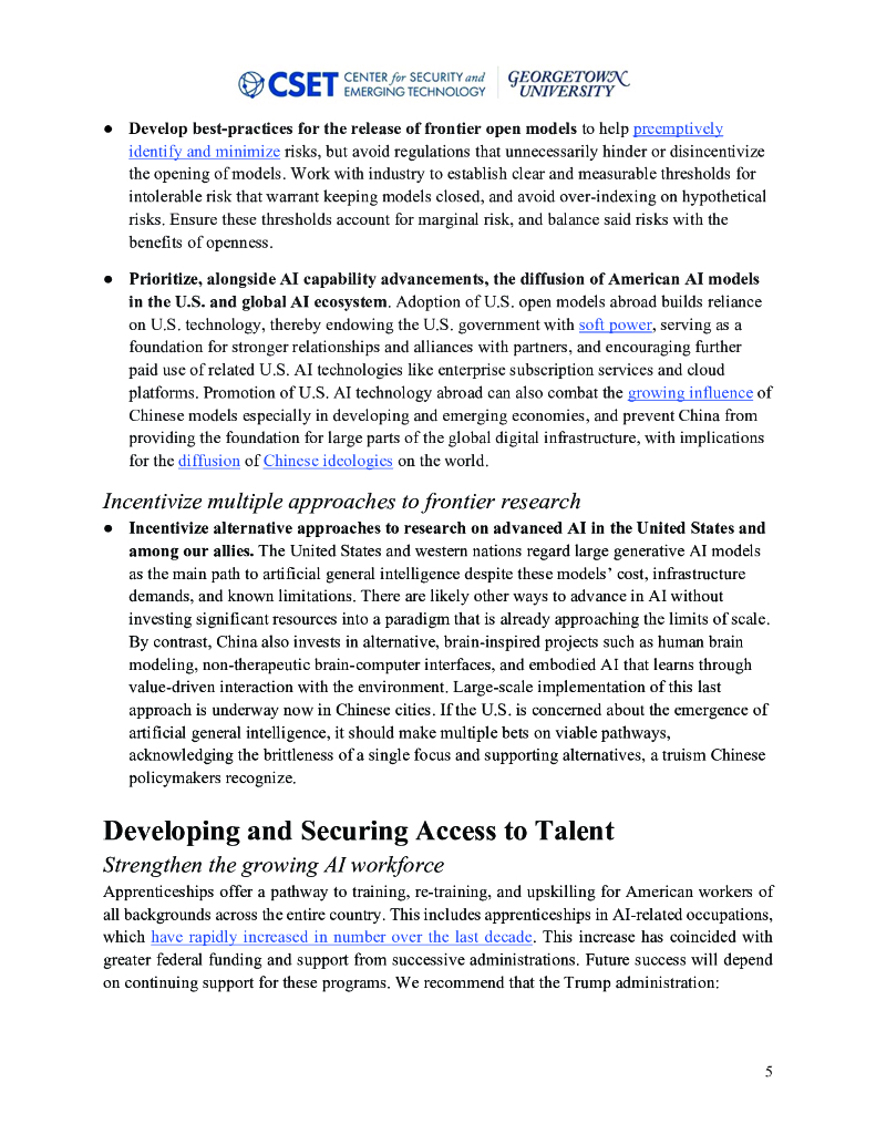 CSET：2025年CSET的人工智能行动计划建议对OSTP信息请求的回应报告（英文版）_第8页