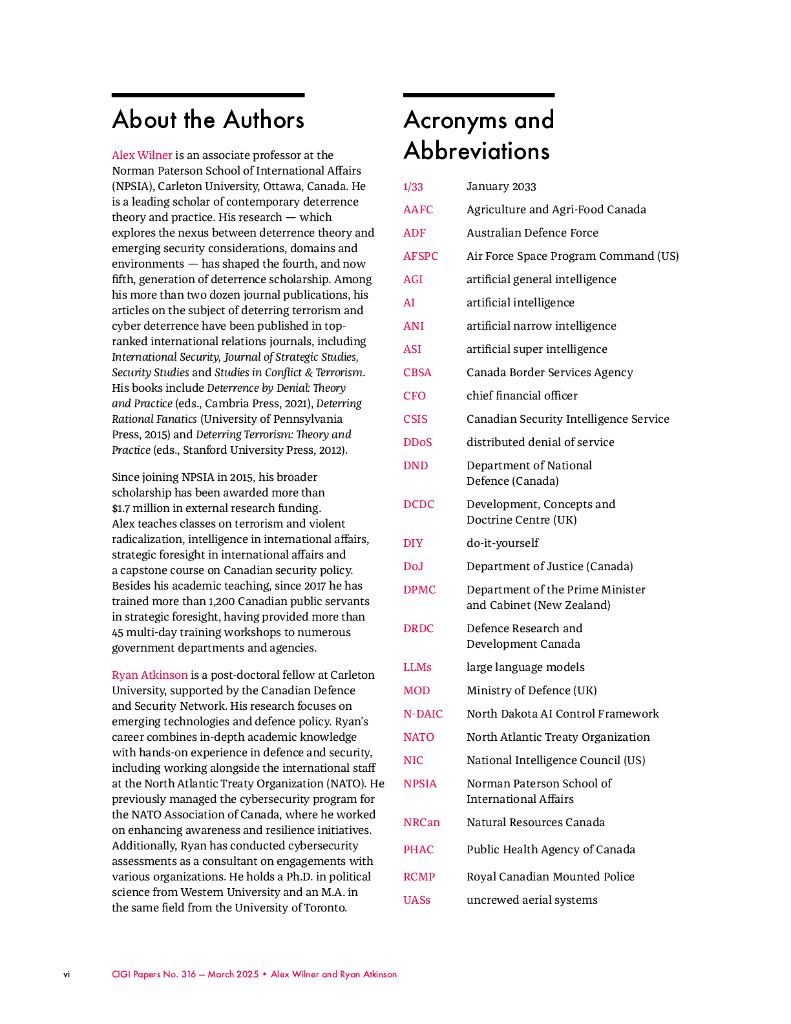 加拿大国际治理创新中心（CIGI）：2025年人工智能与国家安全：战略展望分析报告（英文版）_第6页