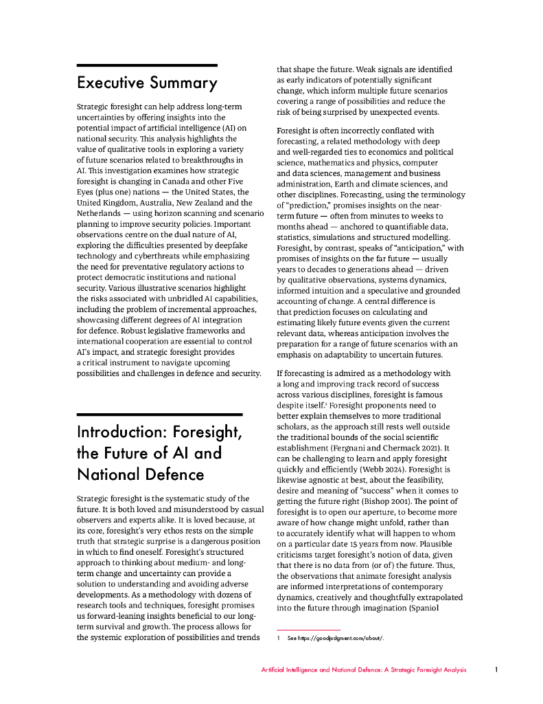 加拿大国际治理创新中心（CIGI）：2025年人工智能与国家安全：战略展望分析报告（英文版）_第7页