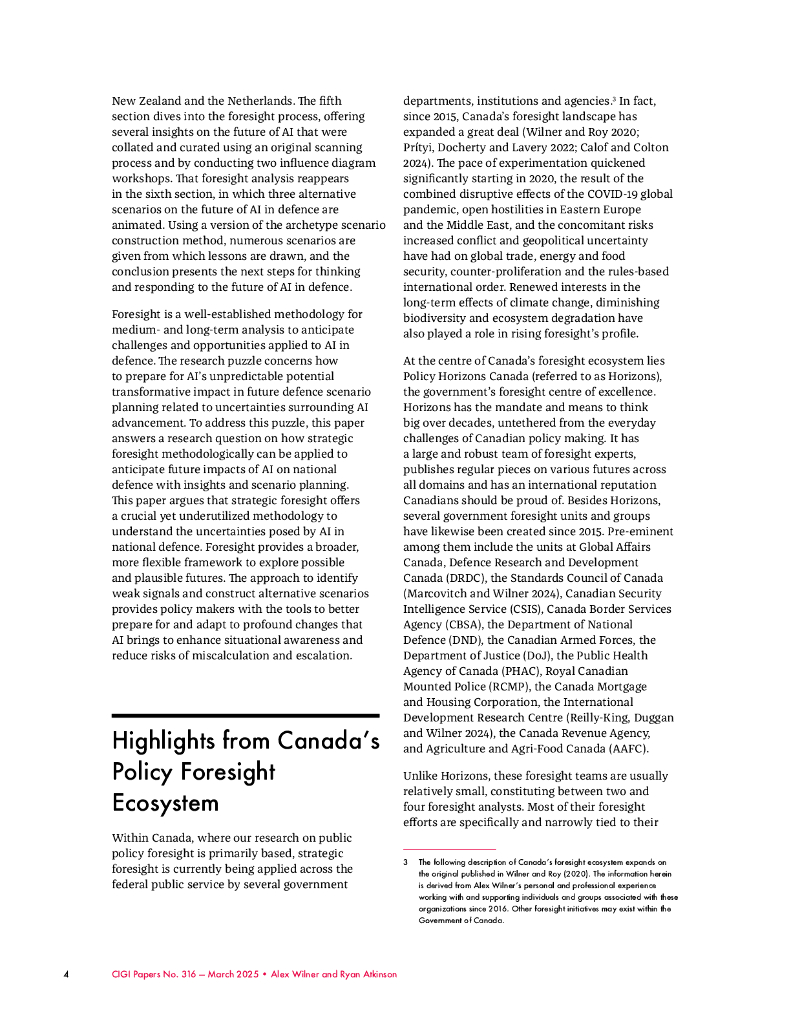 加拿大国际治理创新中心（CIGI）：2025年人工智能与国家安全：战略展望分析报告（英文版）_第10页