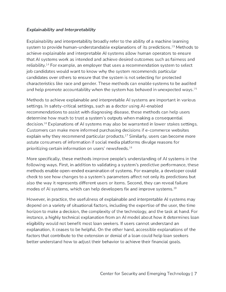 CSET：2025年可解释人工智能的实证检验：对AI评估方法的批判性审视报告（英文版）_第8页