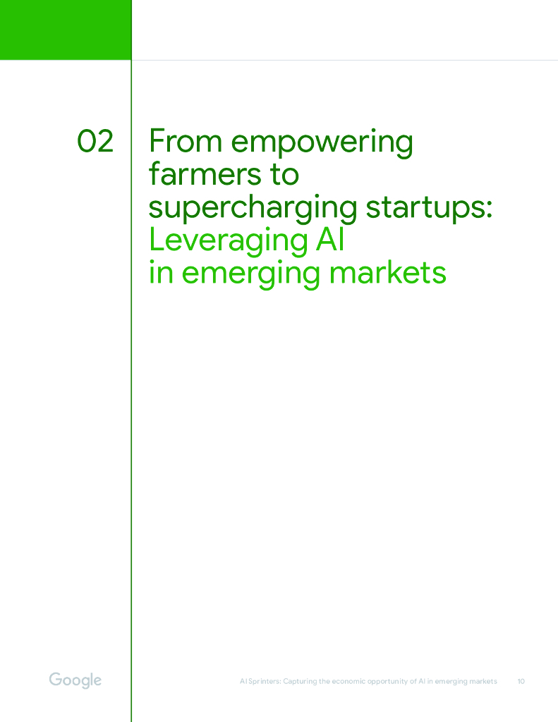 谷歌：2024年人工智能短跑选手（AI Sprinters）：捕捉新兴市场AI经济机遇报告（英文版）_第10页