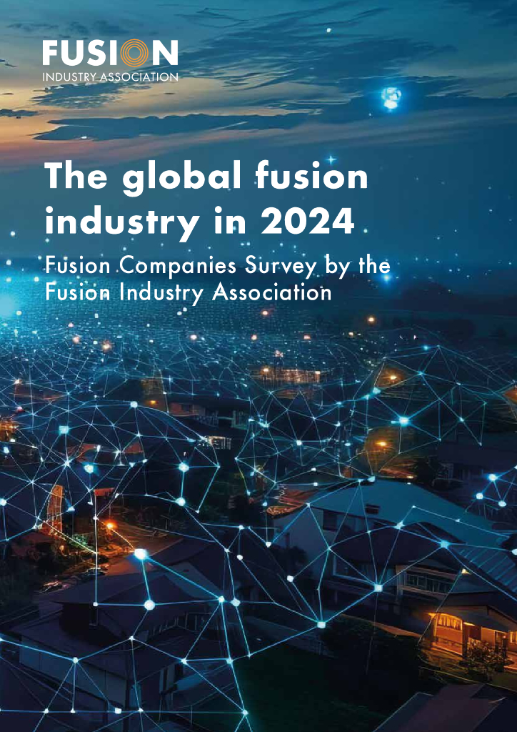 FUSION：2024年全球核聚变行业报告（英文版）海报