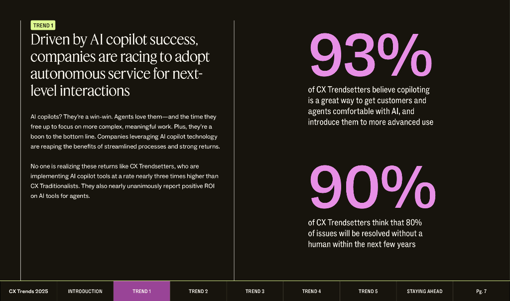 Zendesk：2025年CX先行者以人为本的人工智能为优势报告-遥遥领先于同行（英文版）_第7页