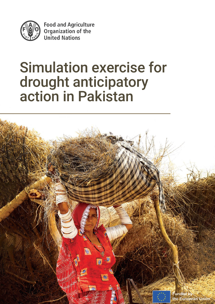 FAO联合国粮农组织：2025年在巴基斯坦进行干旱预期行动的模拟练习报告（英文版）