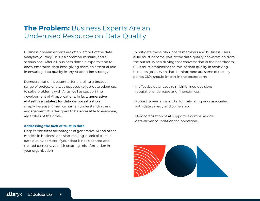 Alteryx：2024年生成式人工智能时代下的数据质量提升研究报告（英文版）_第9页