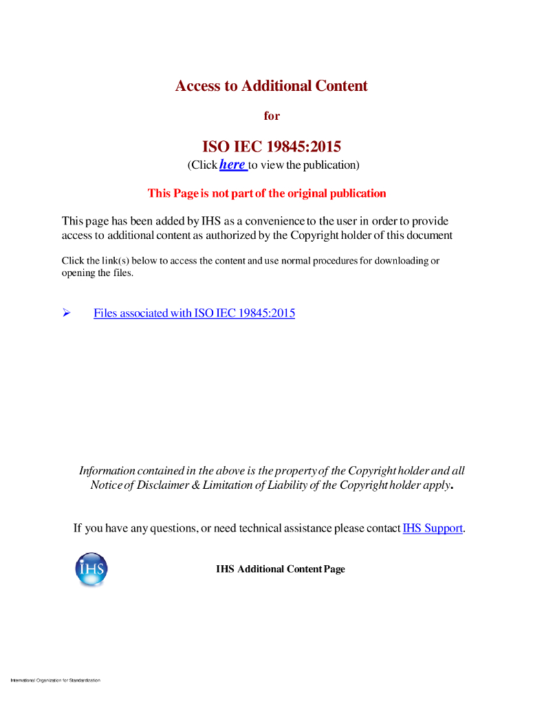 ISO/IEC 19845-2015 信息技术 通用商务语言2.1版