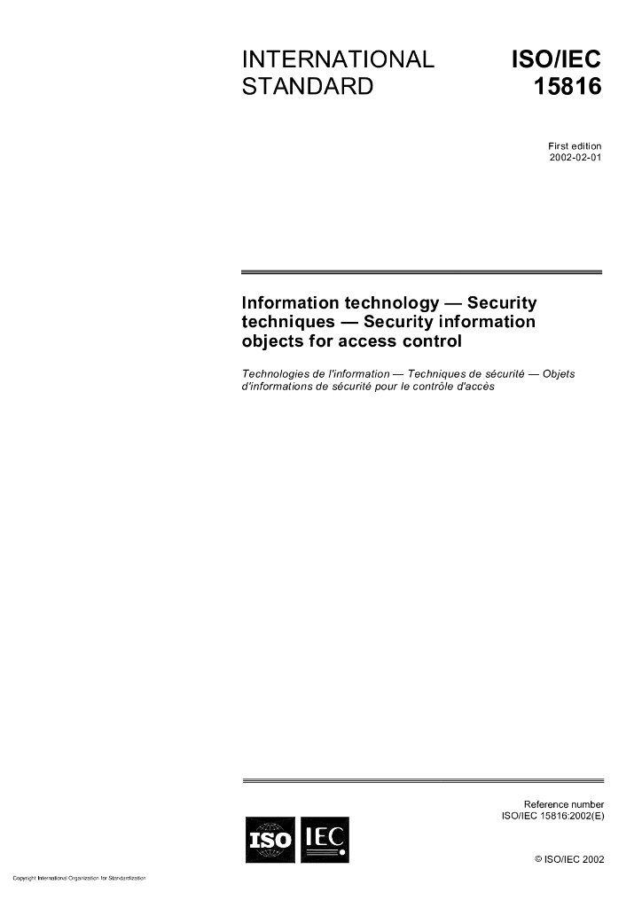 ISO/IEC 15816-2002 信息技术.安全技术.入口控制的安全信息目标