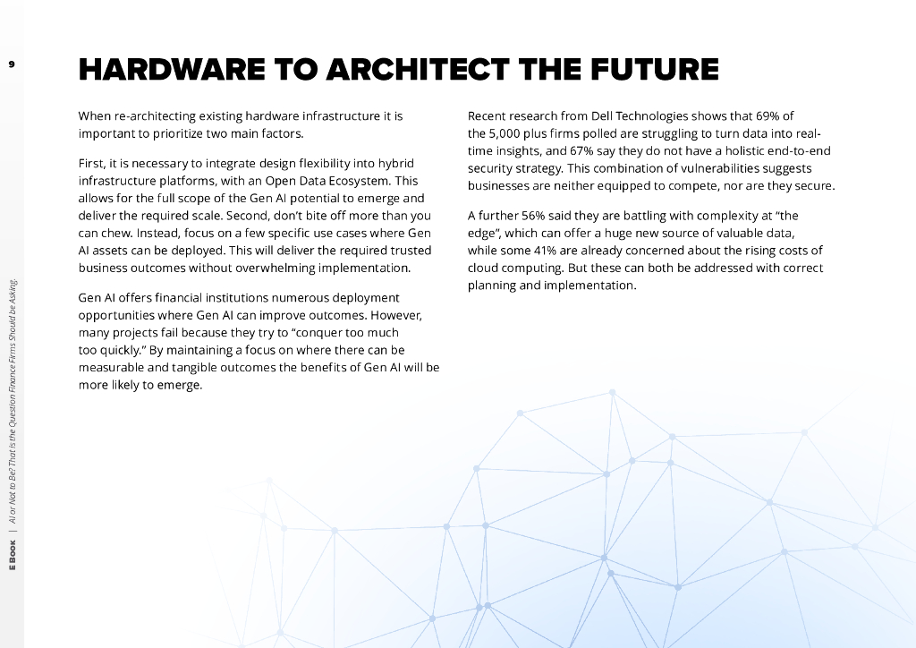 SoftServe：2024年人工智能时代下的利弊抉择：金融机构如何利用生成式AI释放数据潜力报告（英文版）_第9页
