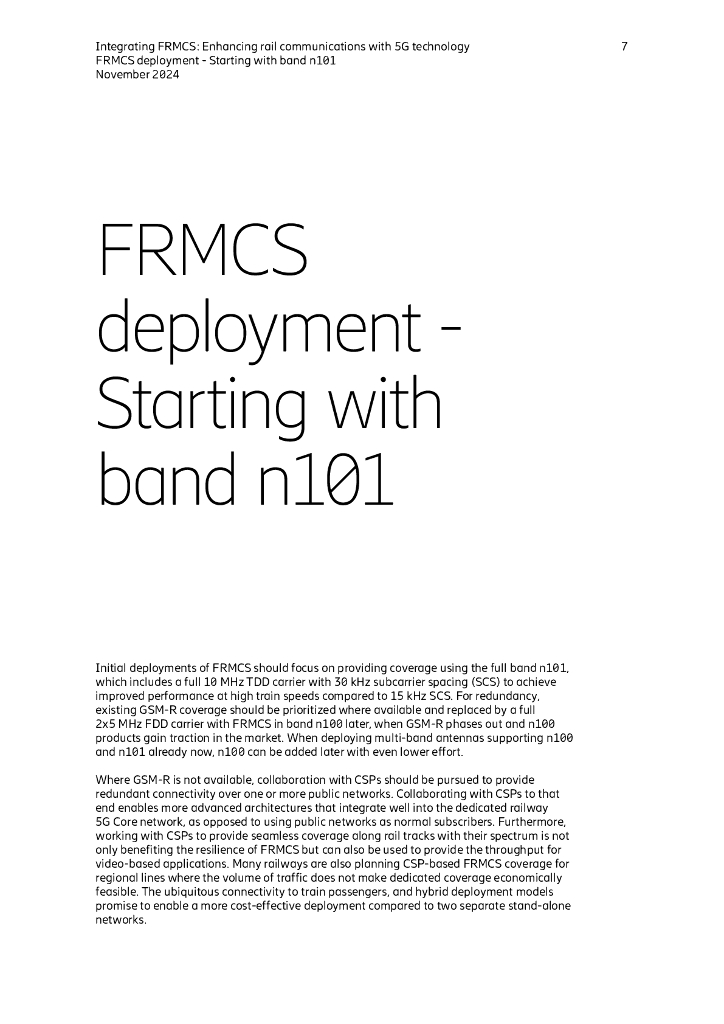 Ericsson爱立信：2024年集成未来铁路移动通信系统（FRMCS）-5G技术推动铁路通信提质升级白皮书（英文版）_第7页