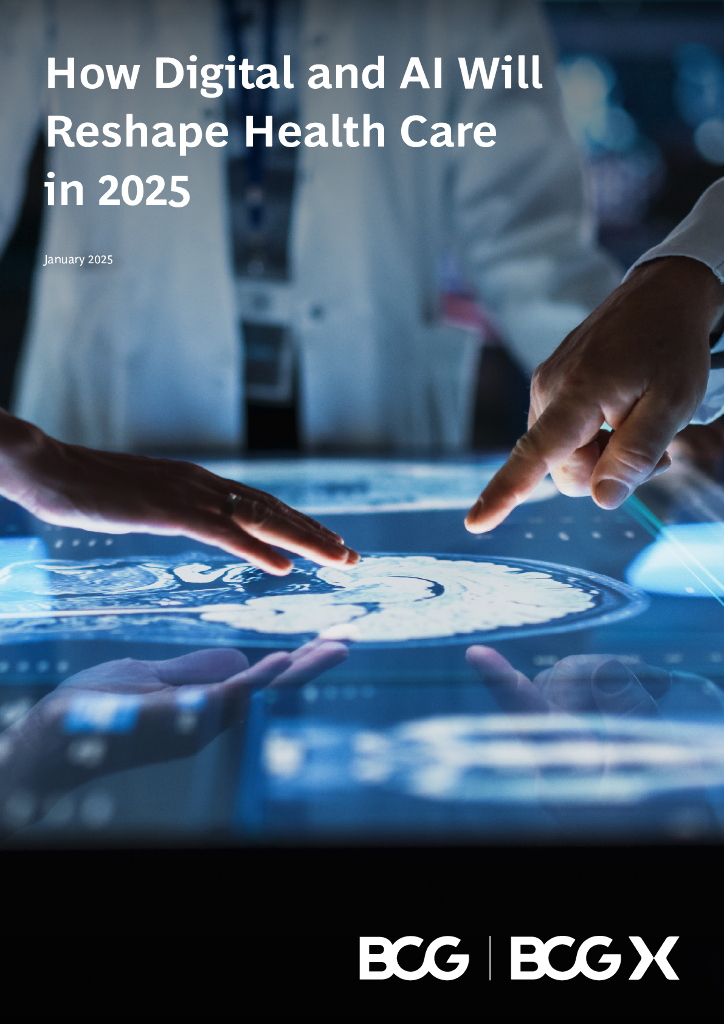 BCG波士顿咨询：2025年数字化和<em>人工智能</em>将如何重塑医疗行业研究报告（英文版） 海报
