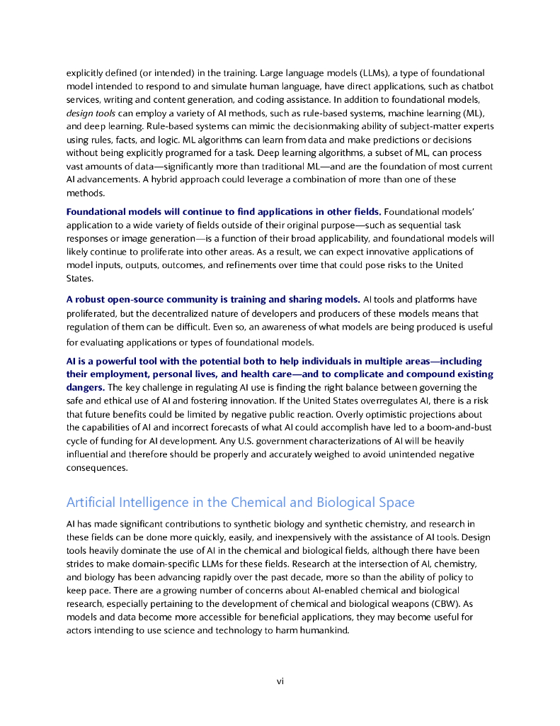HSOAC：2025年人工智能与生化武器交叉领域潜在风险及应对措施研究报告（英文版）_第6页
