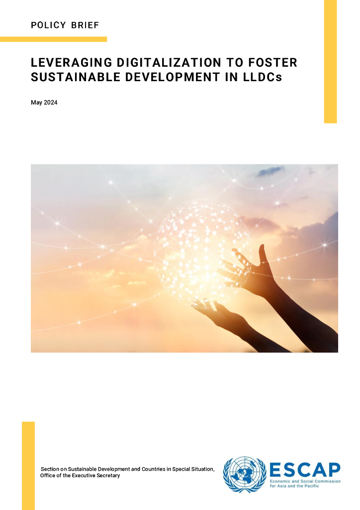 亚太经社会（ESCAP）：2024年利用数字化推动内陆发展中国家（LLDCs）的可持续发展报告（英文版）