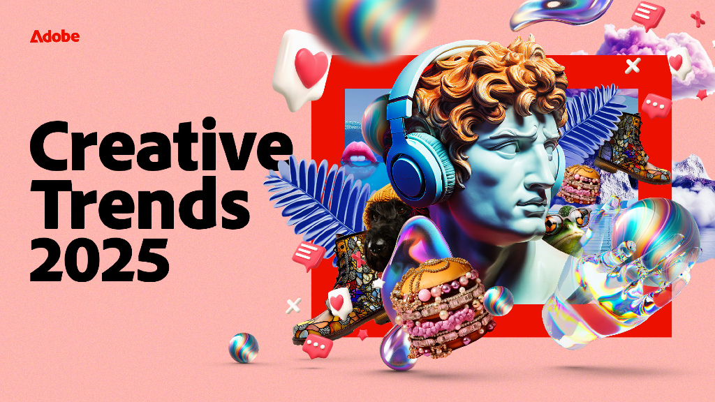 Adobe：2025年创意趋势报告（英文版）海报