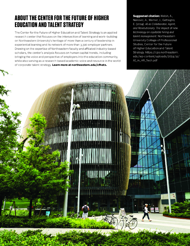 美国东北大学：2024年人工智能对招聘与人才管理的影响报告：人机协作、AI代理与智能革命（英文版）_第2页