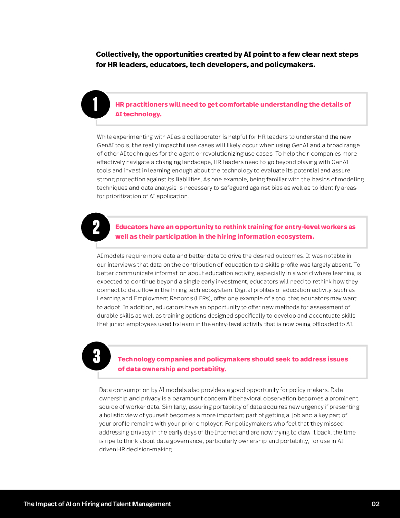 美国东北大学：2024年人工智能对招聘与人才管理的影响报告：人机协作、AI代理与智能革命（英文版）_第4页