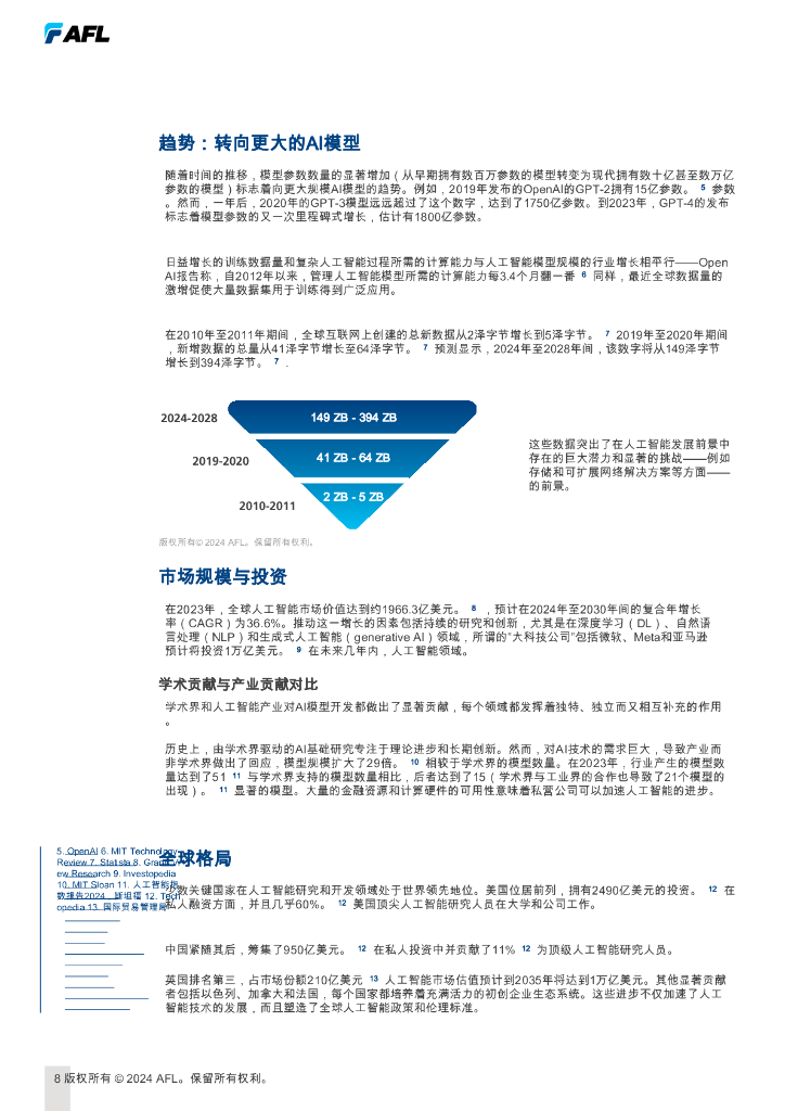 AFL：2024年人工智能数据中心：扩大规模与拓展规模报告_第8页