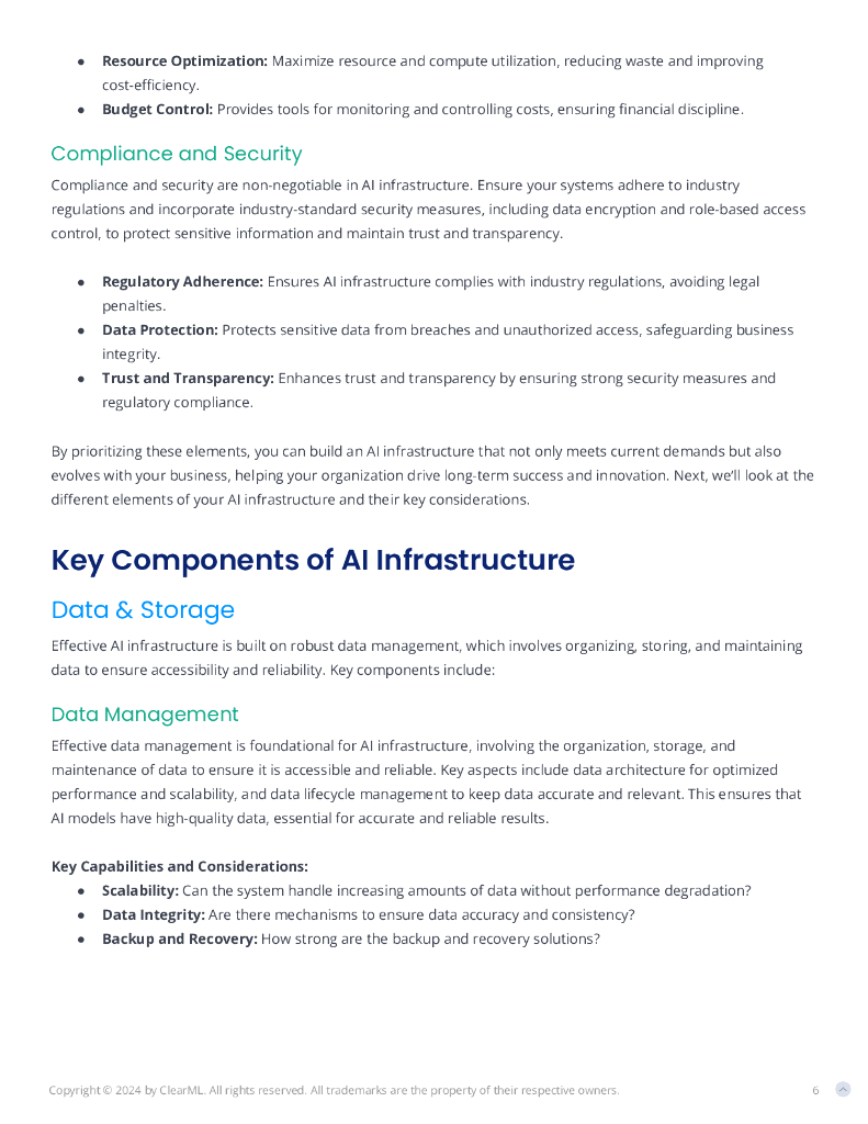 ClearML：2024年构筑未来：人工智能基础设施的关键考量因素市场指南报告（英文版）_第6页