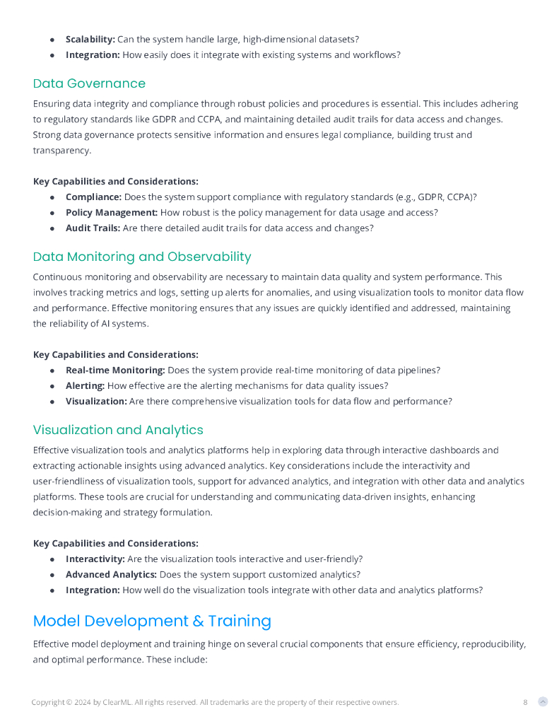ClearML：2024年构筑未来：人工智能基础设施的关键考量因素市场指南报告（英文版）_第8页