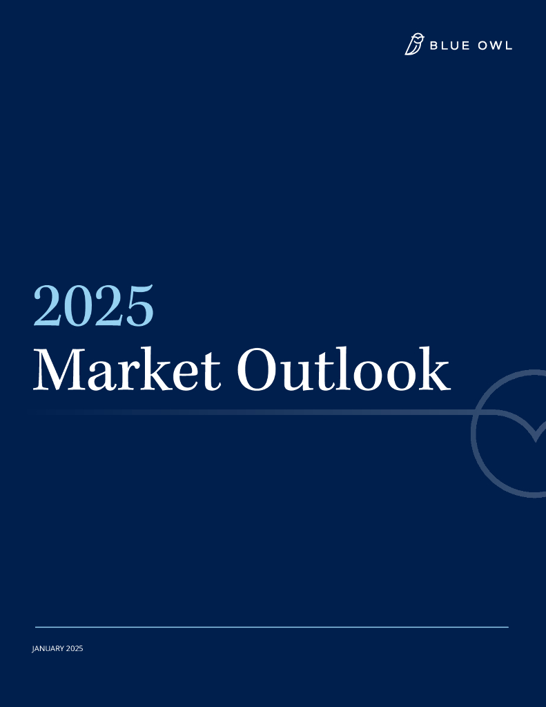 Blue Owl：2025年全球市场展望报告：聚焦信贷、房地产及GP战略资本（英文版）