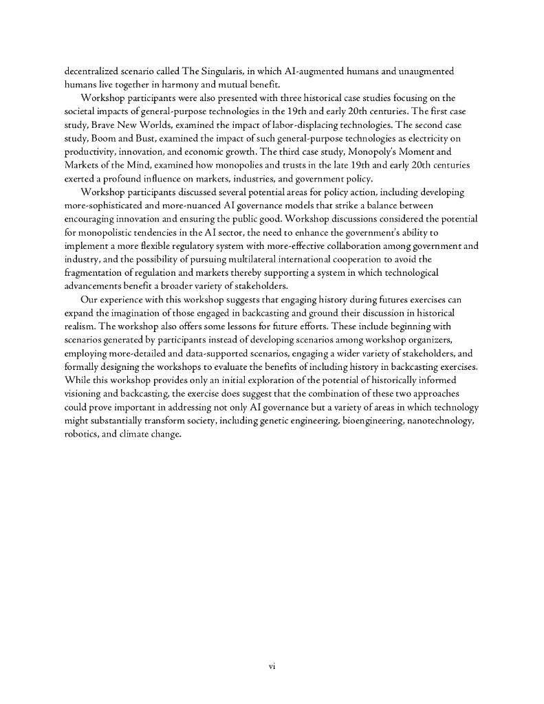 Rand兰德：2025年应用历史为预期人工智能治理提供信息-用预见和后见为决策提供信息报告（英文版）_第6页