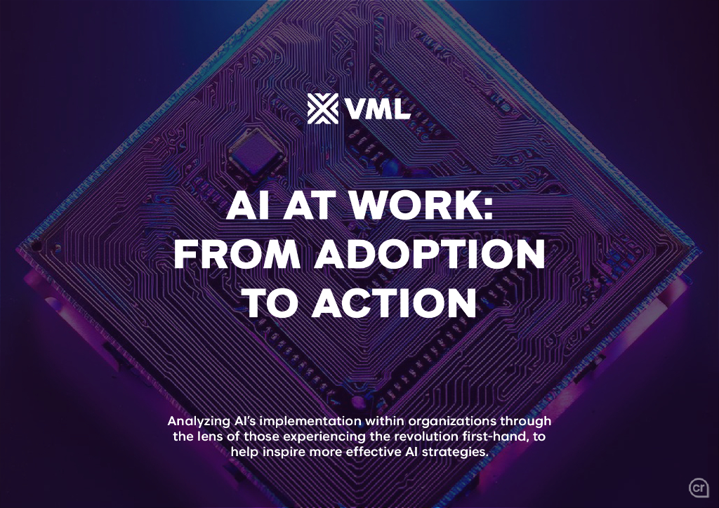 VML：2025年工作中的AI：<em>人工智能</em>技术在企业中的应用落地状况分析报告（英文版） 海报