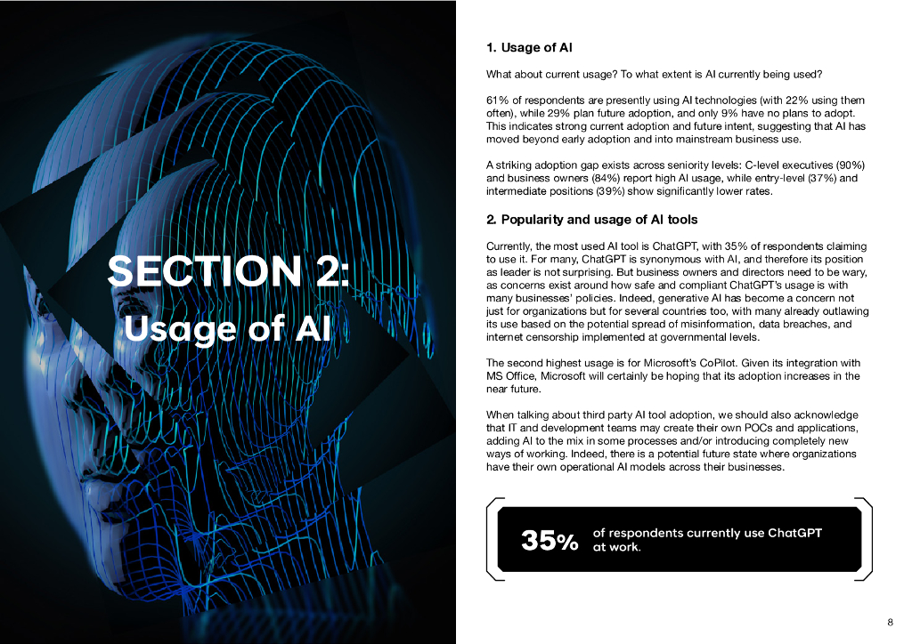 VML：2025年工作中的AI：人工智能技术在企业中的应用落地状况分析报告（英文版）_第8页
