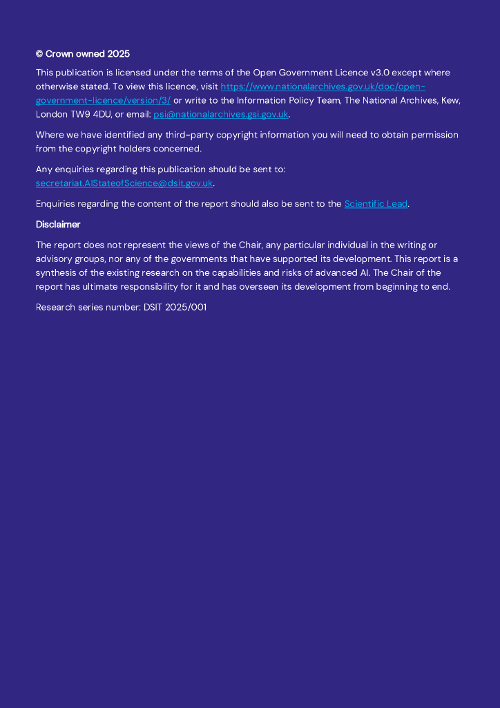 IAS英国人工智能安全研究所：2025年国际先进人工智能安全科学报告（英文版）_第6页